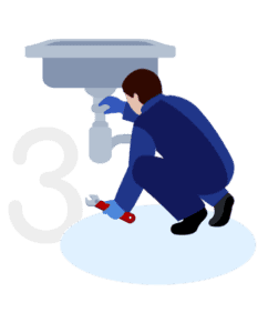 Rohrreinigung durch Rohr Cleaner