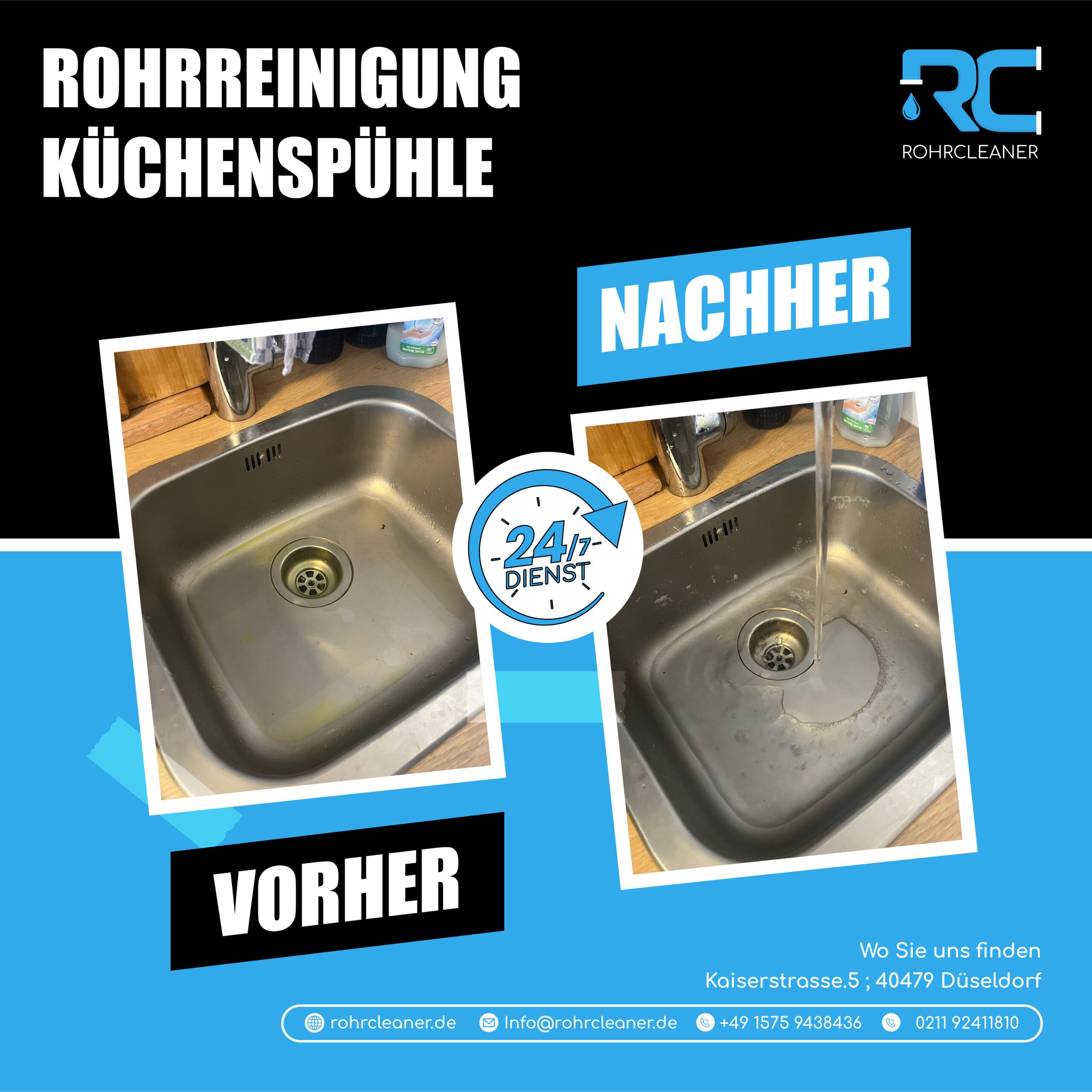 Verstopftes Waschbecken düsseldorf