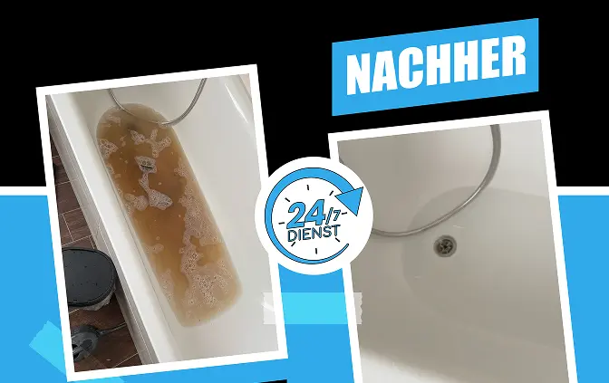 Badewanne verstopft Neuss Rohrreinigung