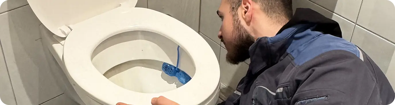 Toilette verstopft Rohrreinigung Neuss