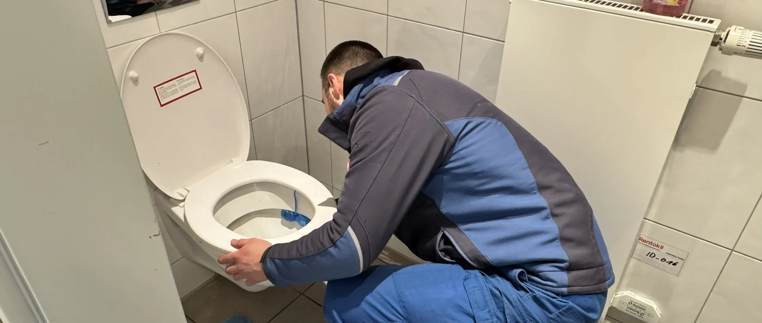 WC Verstopfung Rohrreinigung Solingen